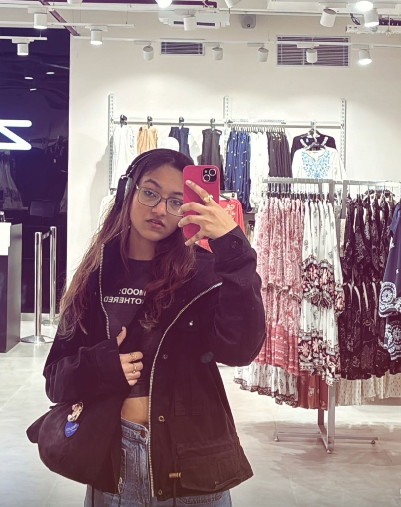 Thrift Store Mirror Selfie